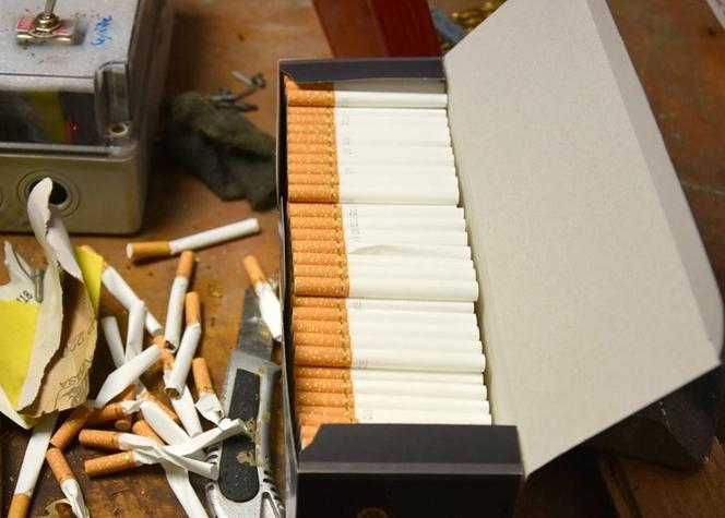Tak wygląda NIELEGALNA fabryka papierosów. 35 MILIONÓW strat [ZDJĘCIA]