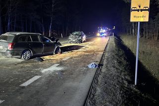 Groźny wypadek w Grębiszewie. Wśród poszkodowanych było niemowlę