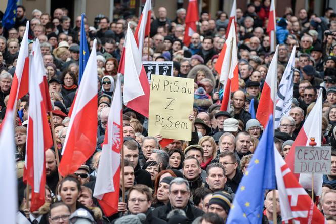 Manifestacja KOD - Gdańsk