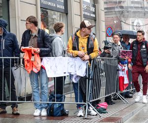 Piłkarze wyjechali na mecz Polska - Litwa