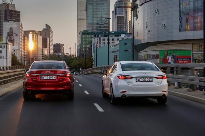 Mazda 6 na ulicach Warszawy