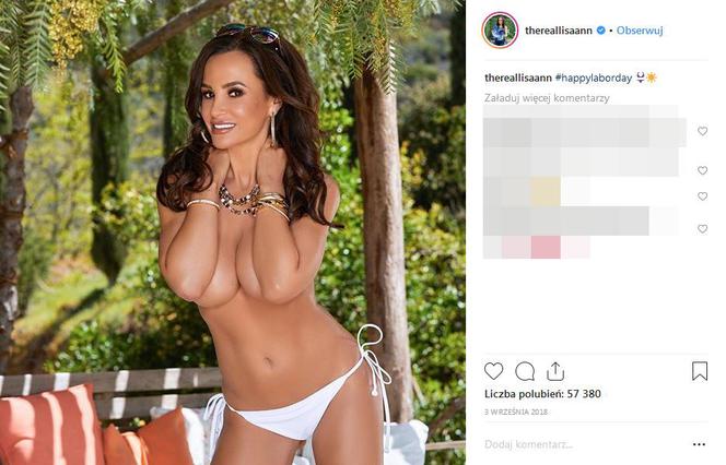 Gwiazda porno Lisa Ann