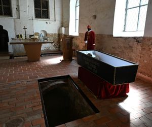 Mumia szlachcica odkryta w Komorowie