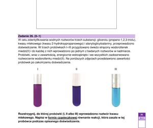 Matura 2025 chemia rozszerzona - arkusz CKE 16.05.2025 - Formuła 2023