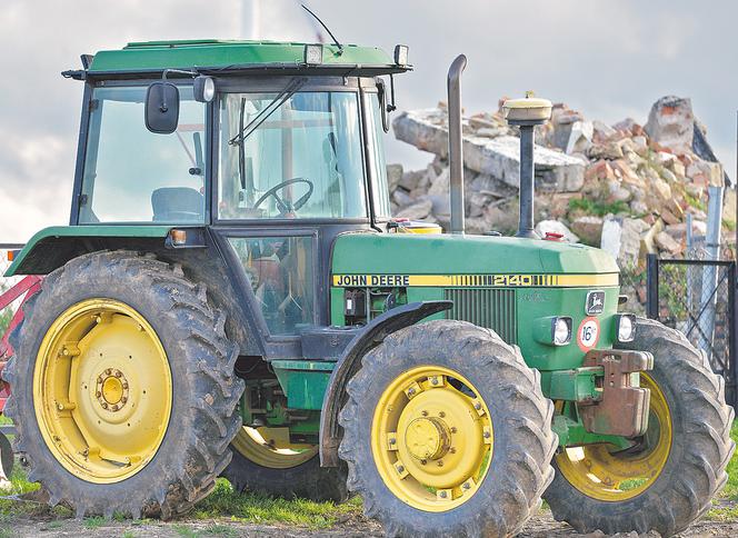 Ciągnik rozjechał Kacperka