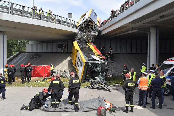 Wypadek na moście Grota-Roweckiego