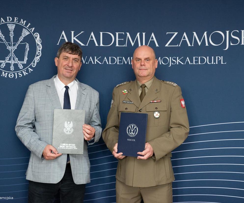 2 LBOT podpisała porozumienie o współpracy z Akademia Zamojską