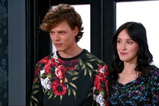 	Barwy szczęścia, odcinek 2175. Madzia (Natalia Sierzputowska), Kacper (Jakub Szlachetka)