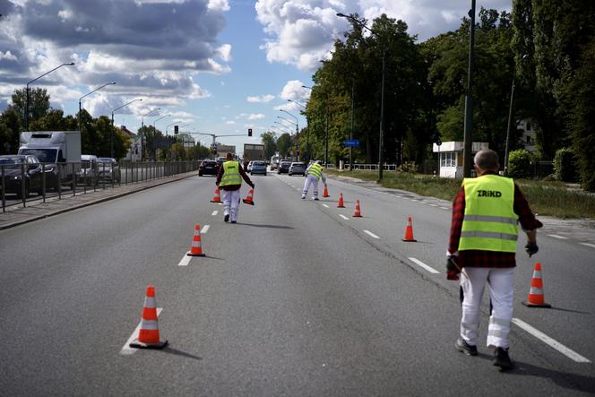 Wyznaczanie buspasa na Puławskiej