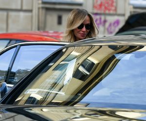 Joanna Przetakiewicz Bantleyem po pizzę