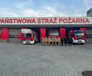 Hołd małopolskich strażaków dla zmarłego kolegi