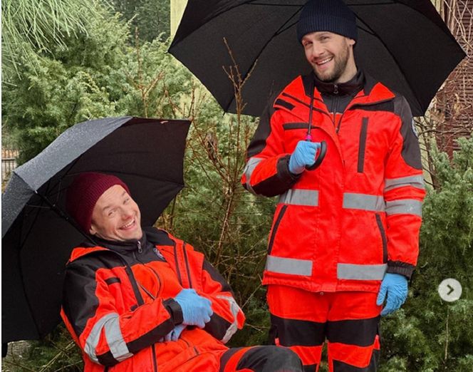 Na sygnale. Tak Kamil Wodka pożegnał Wojciecha Zygmunta! Nowego i Kubę połączyła nie tylko przyjaźń w serialu - ZDJĘCIA