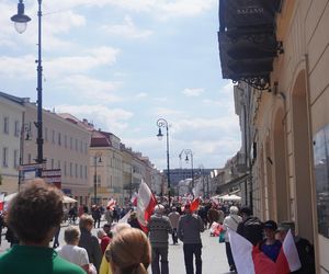 Wielki marsz za Polską Karola Nawrockiego 25.05.2025