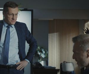 M jak miłość, odcinek 1885. Andrzej Budzyński (Krystian Wieczorek), adwokat (Jacek Barczak)