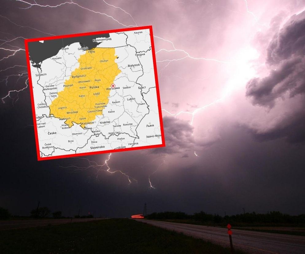 Burze nad woj. opolskim. IMGW ostrzega