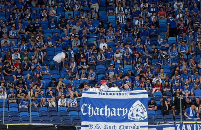 Ruch Chorzów kontra Lech Poznań na Stadionie Śląskim w Chorzowie