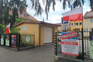 Koszalin: Protestują pracownicy warsztatów terapii zajęciowej