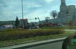 Wypadek w centrum Białegostoku. Autobus zderzył się z osobówką. Ogromne utrudnienia w ruchu