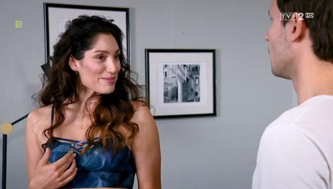 Barwy szczęścia odc. 2054. Celina (Orina Krajewska), Franek (Mateusz Banasiuk)