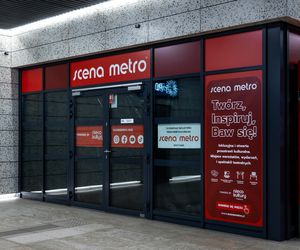 Scena Metro na stacji M2 Bródno w Warszawie