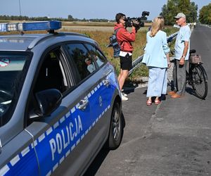 Rozbity dron w Polatyczach