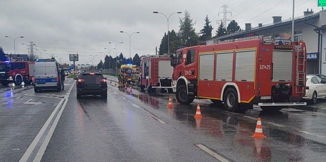 Poważny wypadek na al. Sikorskiego