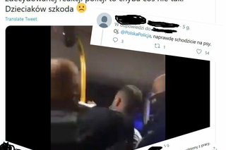 Jelenia Góra: BRUTALNA interwencja w autobusie. Policja zabrała im ojca! RYK i LAMENT! [WIDEO]