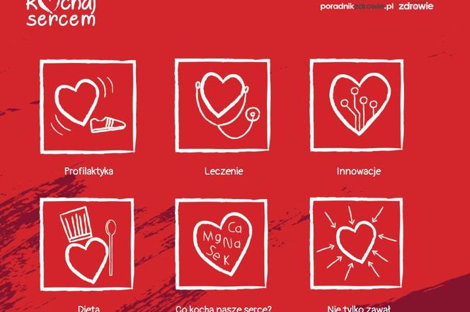 Na ratunek sercom Polaków z programem edukacyjnym „Kochaj sercem”