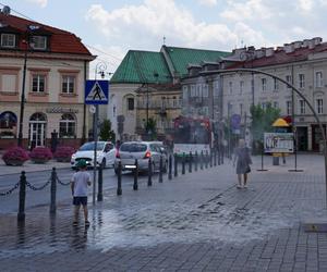 Upał w centrum Lublina