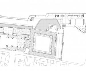 Muzeum San Telmo, Hiszpania. Rzut parteru. Fot. ©Ronald Halbe, materiały prasowe Mies van der Rohe Award 2013