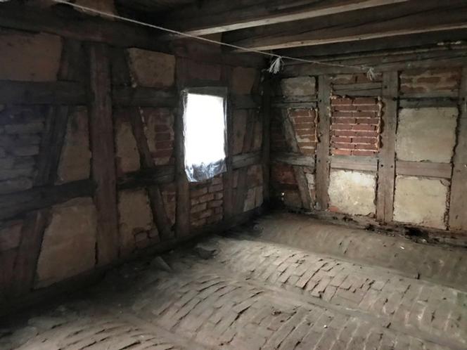 Dom przysłupowy w Grabiszycach Średnich na Dolnym Śląsku