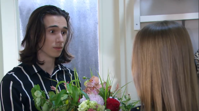 Na Wspólnej, odc. 3346: Janek (Bartłomiej Kraszewski), Bella (Karolina Matej)