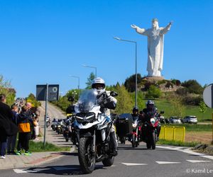 Motocykliści przejechali ze Świebodzina do Rokitna
