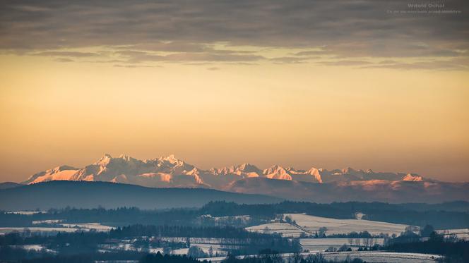 Tak z Podkarpacia widać Tatry! Te zdjęcia wbiją Cię w fotel! [ZDJĘCIA]