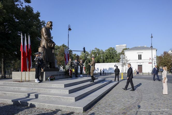 Marta Nawrocka. Obchody Święta Wojska Polskiego