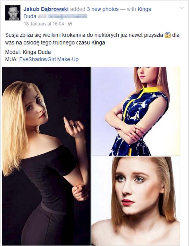 Córka prezydenta została modelką