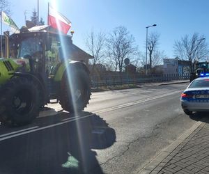 Protest rolników w Opolu w środę 19 marca 2025 roku