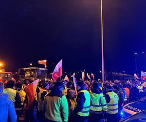 Nocny protest rolników na A2. To odpowiedź na decyzję premiera