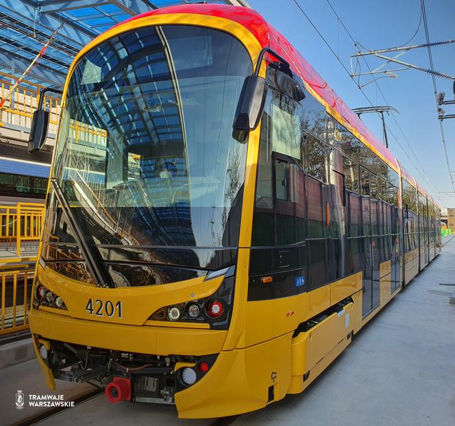 Tak wyglądają nowe tramwaje dla Warszawy