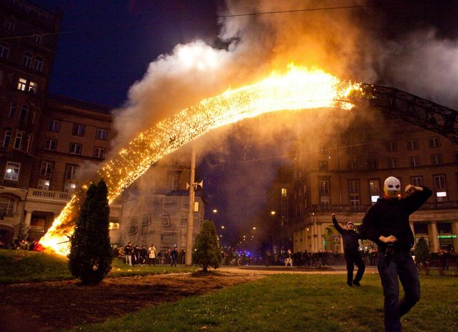 Największe zadymy na Marszu Niepodległości