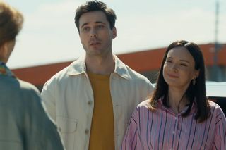 Barwy szczęścia odc. 3088. Natalia (Maria Dejmek), Cezary (Marcel Opaliński), Józefina Rawicz (Elżbieta Jarosik)