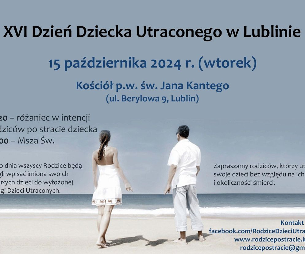 Lublin - spotkanie rodzin w Dzień Dziecka Utraconego
