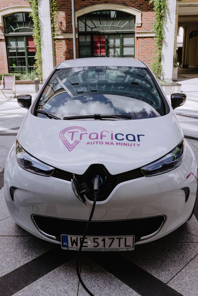 Renault Zoe - samochód elektryczny w car sharingu Traficar