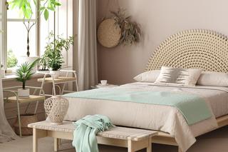 Sypialnia w stylu boho. Inspiracje