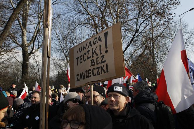 Marsz KOD w Warszawie, 27.02.2016