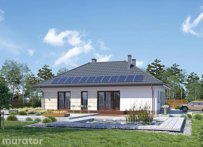 Projekt domu Od serca z katalogu Muratora - wizualizacje, plan, aranżacje