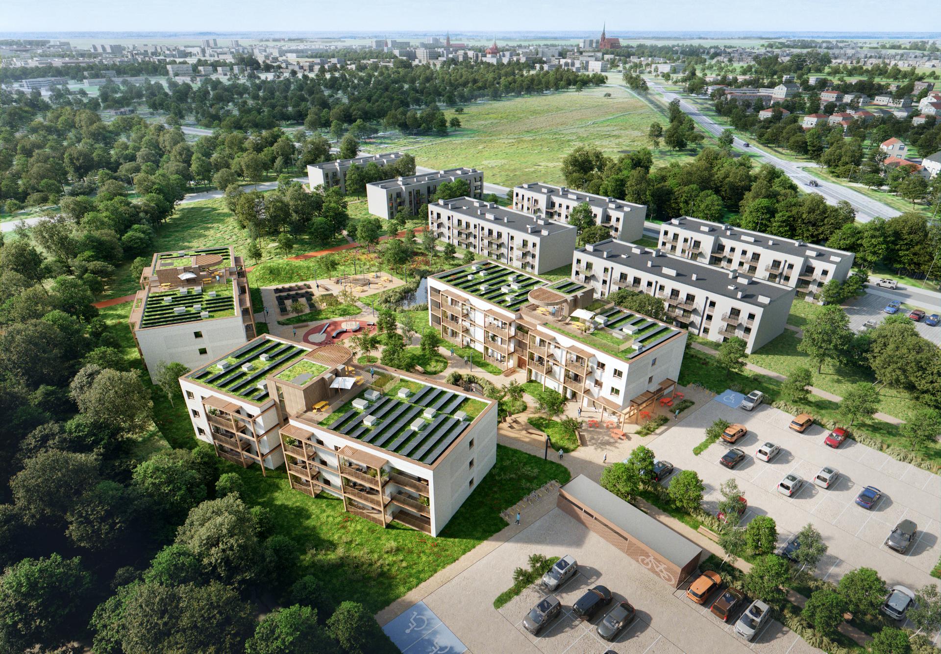 Budynek wielorodzinny o obniżonej energochłonności