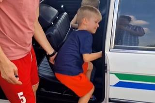 Marcin Mroczek (Piotrek z M jak miłość)_ z synami Ignacym i Kacprem