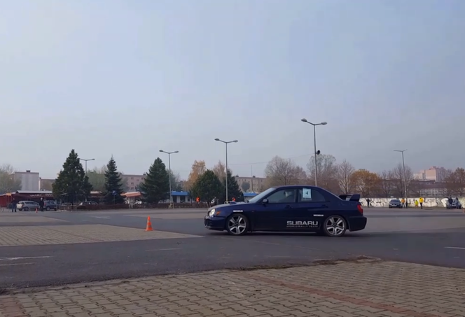 Ostra jazda na Rajdzie Andrzejkowym w Lesznie