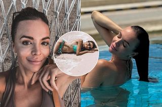 Wendzikowska w raju! Skąpe wdzianka, plaża i joga z widokiem na ocean. Zazdrościcie?
